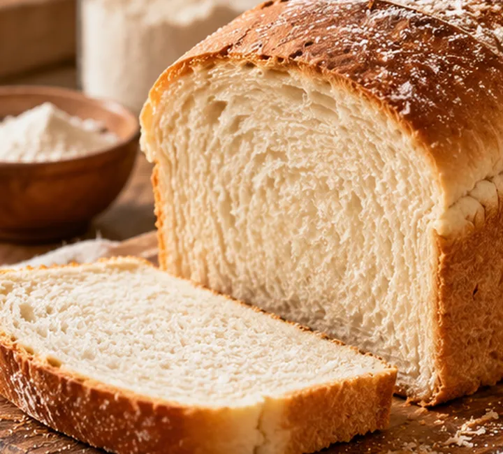 Illustrative photograph for Simple Homemade White Bread (Super Soft Loaf)